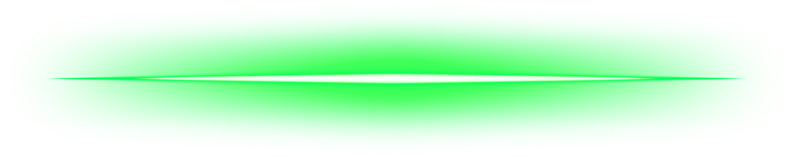 Glowing Green Neon Line
